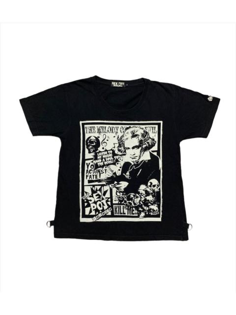 Other Designers Japanese Brand Sex Pot Revenge Bondage Punk Spirit Tshirt