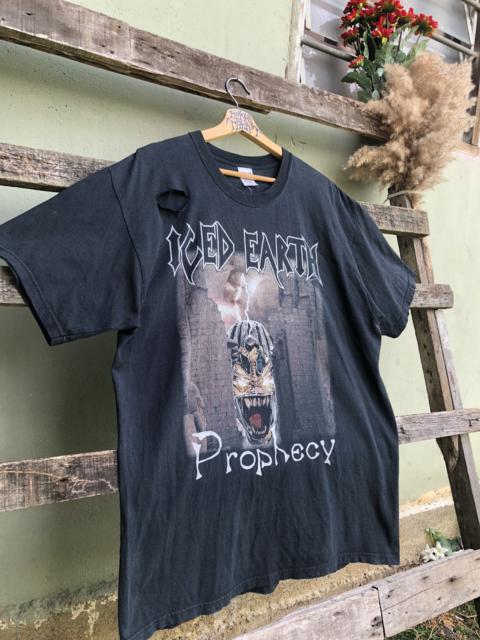 Other Designers Anvil - RARE iced Earth Prophecy Distressed Rock Band Tees