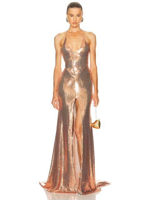 ALEX PERRY Panelled Bikini Gown