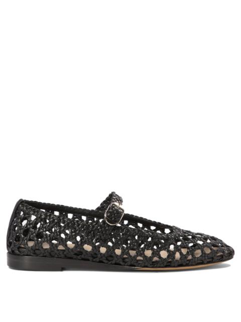Le Monde Bèryl - Le Monde Bèryl Woven Mary Jane Ballet Flats