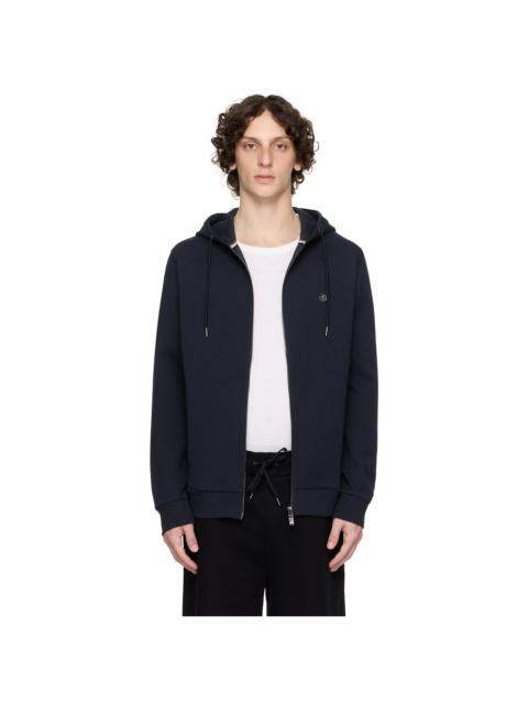 BOSS Navy Zip Hoodie