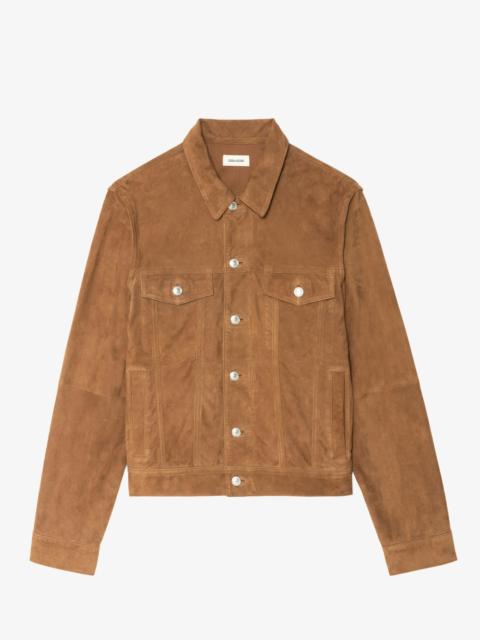 Zadig & Voltaire Bases Suede Jacket