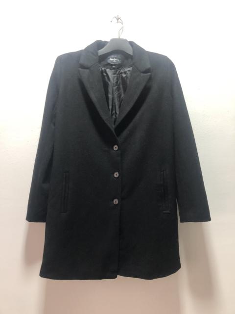Other Designers PEPE JEANS Coat Long Jacket Blazer Wool