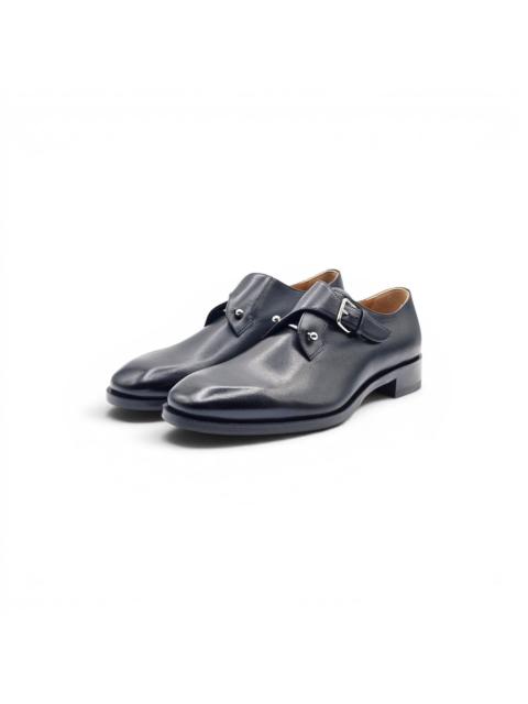 Christian Louboutin Chambelimonk Leather Derby Shoes Black EU 40.5 US 7.5