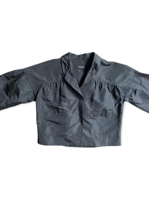 Miu Miu 2006 Black Nylon Jacket