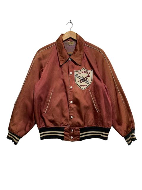 Other Designers Vintage - 🔥RARE VTG 60S ST MARY’S CARDINALS TACKLE TWILL JACKET