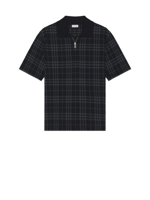 Burberry Check Jacquard Polo