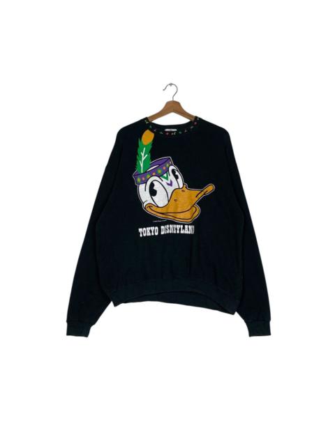 Other Designers Vintage - TOKYO DISNEYLAND Donald Duck Graphics Sweatshirt #1520-C68