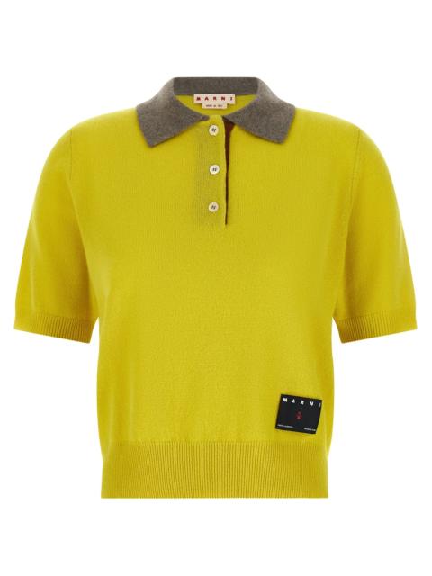 Marni Marni Women Cashmere Polo Shirt