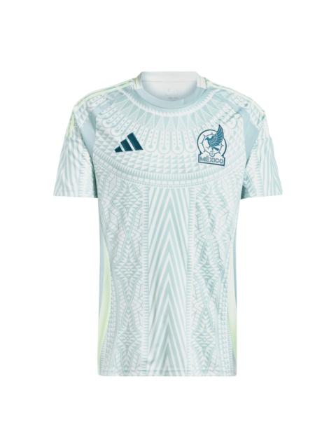 adidas adidas Mexico 24 Away Fan Soccer Jersey Asia Sizing 'Linen Green' IP6384