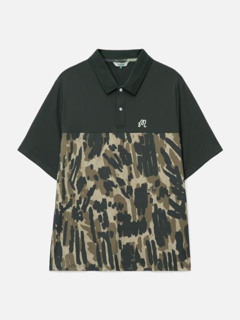 malbon TOUR DIVOT CAMO POLO