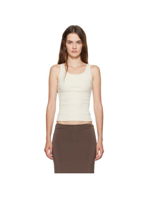 Off-White 'MA' Embroidery Tank Top