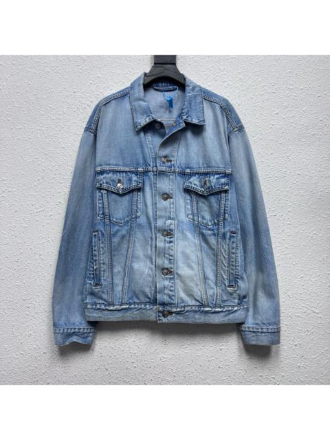 BALENCIAGA Balenciaga washed denim jacket