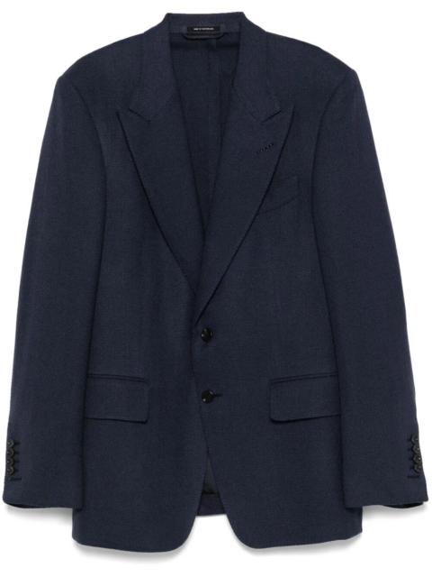 TOM FORD Tom Ford Men Basket Weave Shelton Wool Jacket