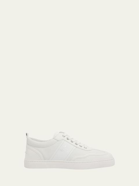 Christian Louboutin Men's Retero Grained Leather Low-Top Sneakers