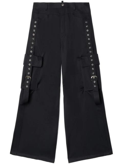 OFF-WHITE Men Buckles Cot Cargo Pant