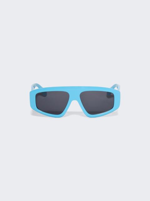 Alaïa Aviator Mask Sunglasses Light Blue