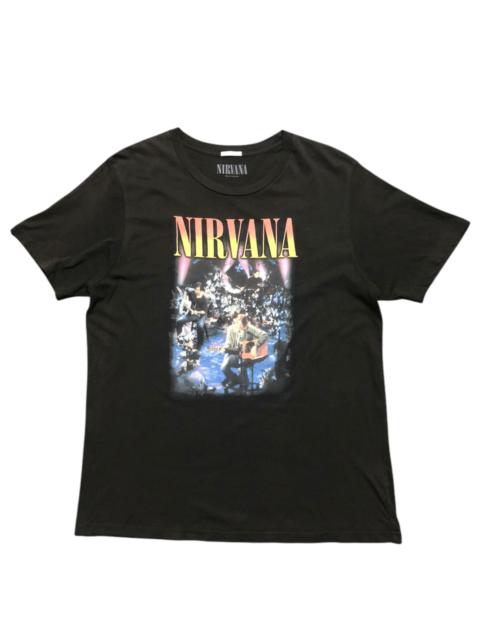 Other Designers Nirvana x GU Unplugged In New York T-shirt Sunfaded Faded