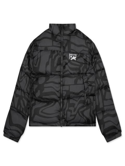 by Parra BROKEN FTP PUFFER JACKET - BLACK