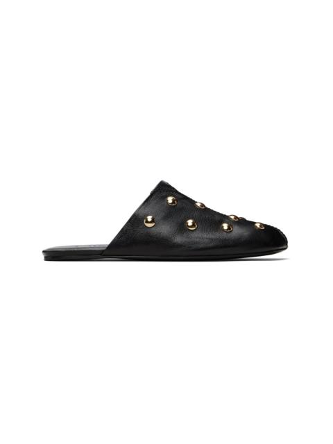 Chloé Black Rita Mule Loafers