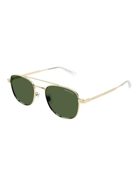 Montblanc Montblanc Green Pilot Men's Sunglasses MB0363S 002 51