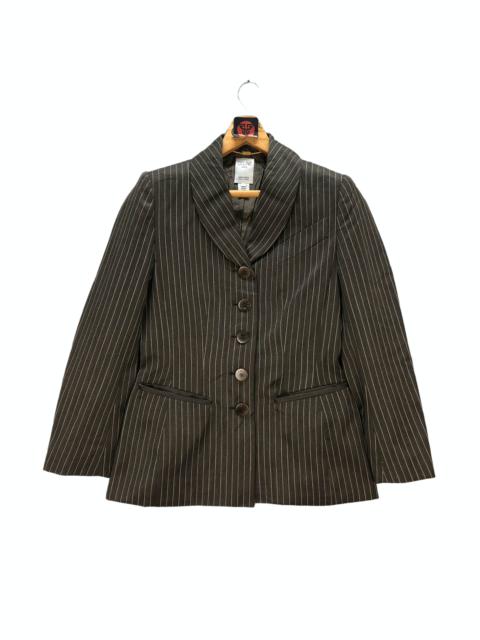 CELINE CELINE PARIS STRIPED BLAZER JACKET #7352-133