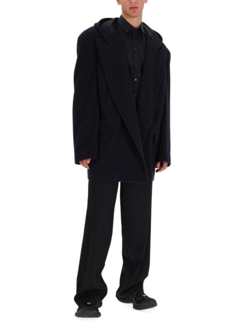 BALENCIAGA Balenciaga Men Hooded Coat