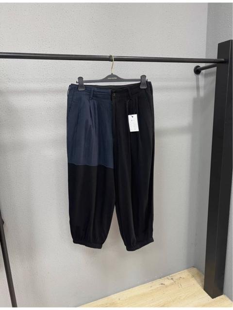 Yohji Yamamoto Yohji Yamamoto POUR HOMME twist rayon patch switching pants