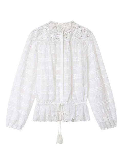 Isabel Marant Étoile Polly Blouse With Embroidery