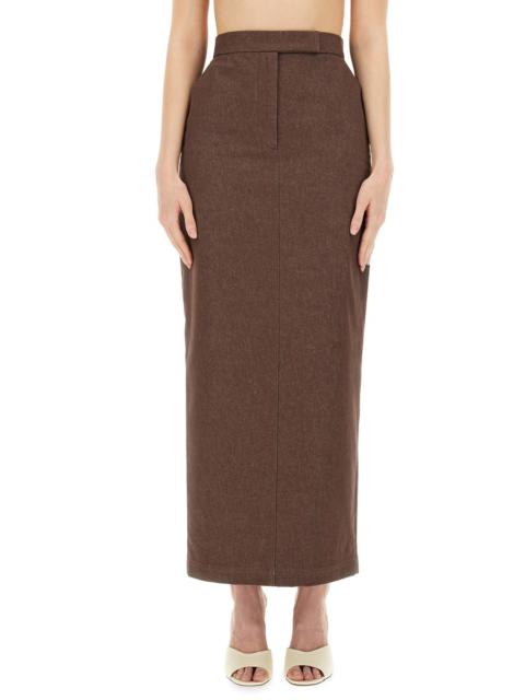 COTTON PIANOSA LONG SKIRT