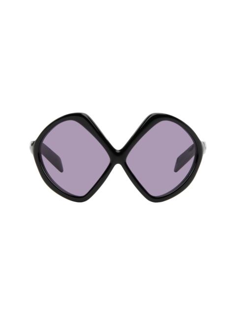 Prada Black Shield Sunglasses