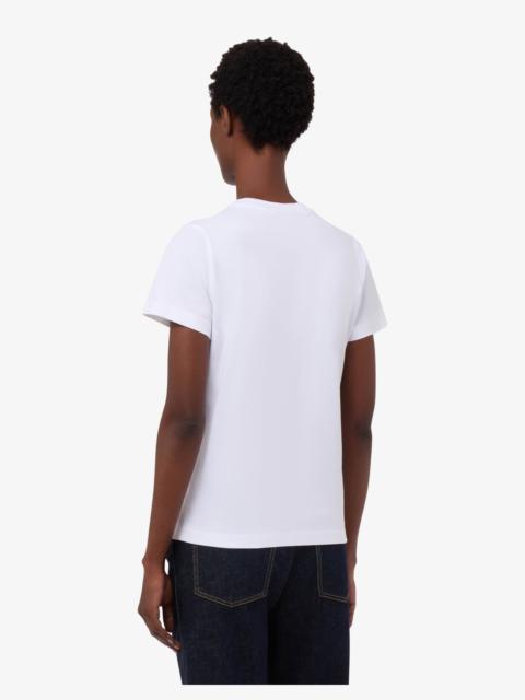 Moschino MOSCHINO TEDDY BEAR ORGANIC COTTON JERSEY T-SHIRT