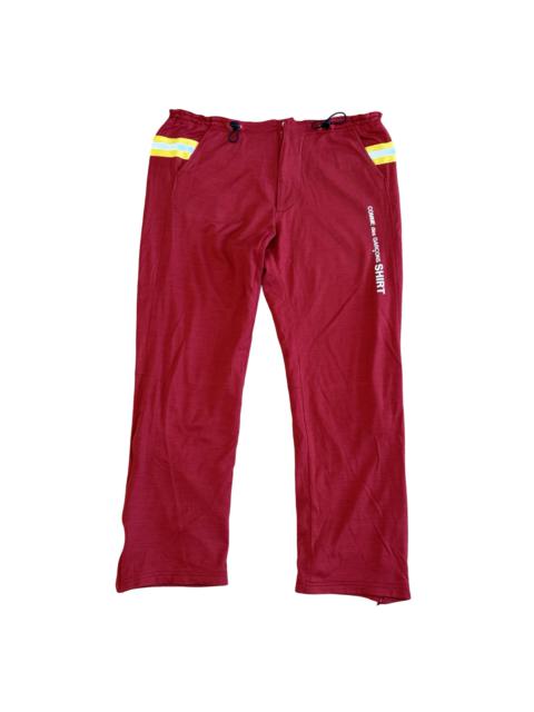 Other Designers Final Blow - Comme des garçons Shirt Track Bottoms Sz 31