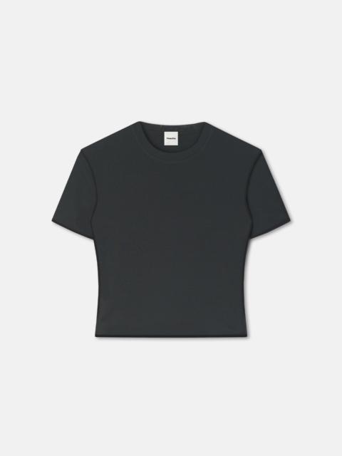 Nanushka Cropped Mesh Jersey T-Shirt