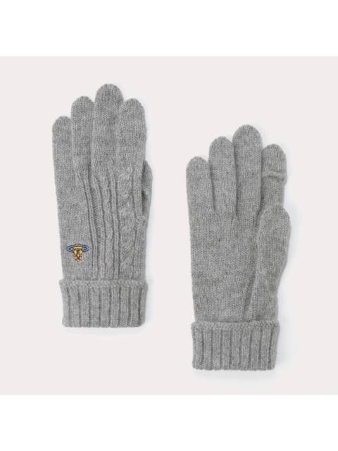 Vivienne Westwood Vivienne Westwood Orb Logo Wool Gloves