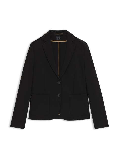 BOSS EXTRA-SLIM-FIT JACKET IN STRETCH FABRIC