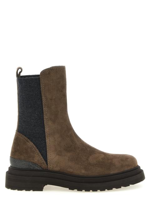 Brunello Cucinelli Brunello Cucinelli Women 'Precious Detail' Ankle Boots