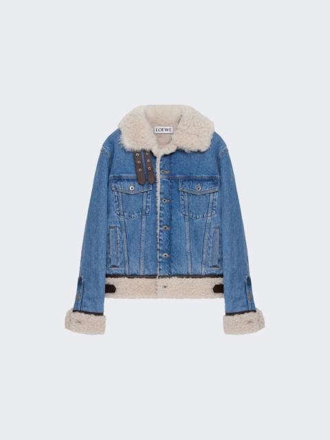 Loewe Trucker Jacket Denim Blue