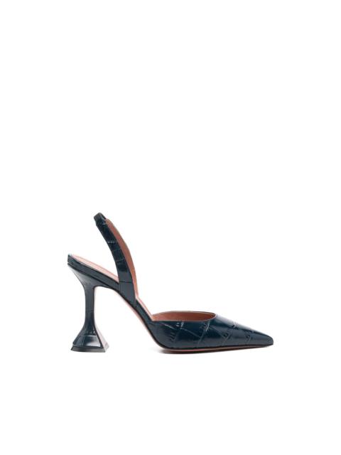 Amina Muaddi Amina Muaddi Blue Boots Women