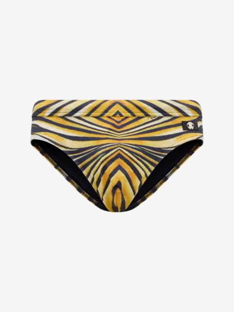 Roberto Cavalli Ray Of Gold Print Sea Brief