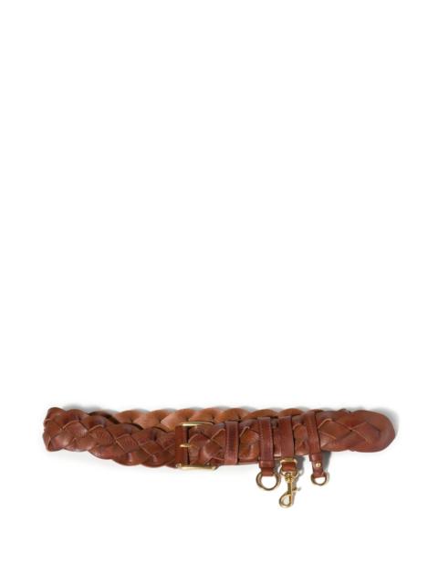 Miu Miu Miu Miu Braided Leather Belt