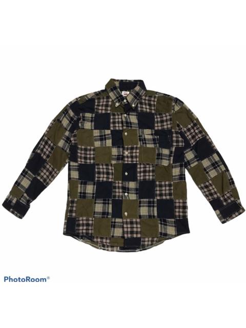 Other Designers Vintage - Vintage Ships Patchwork Shirt button up Longsleeve