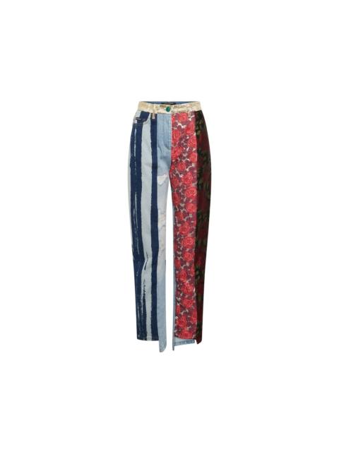 Dolce & Gabbana Dolce & Gabbana Embroidered Denim Pants Women