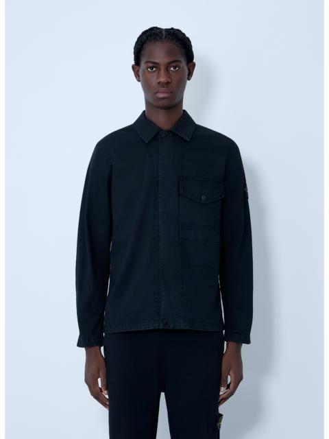 Stone Island Stone Island Men Logo Patch Shirt
