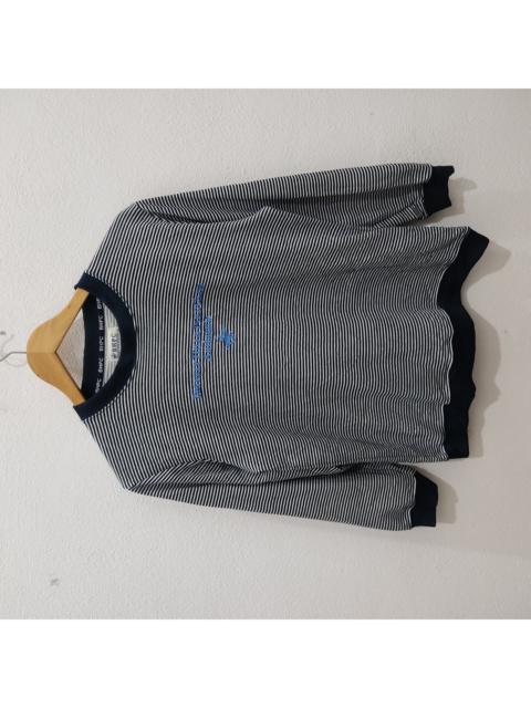 Other Designers Beverly Hills - 90s Polo Club Stripes Pull Sweatshirt