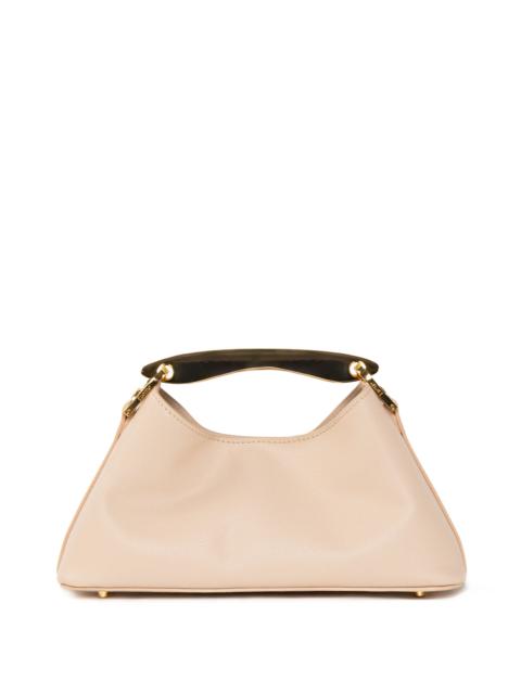 Elleme Mini Boomerang Caviar Leather Nude