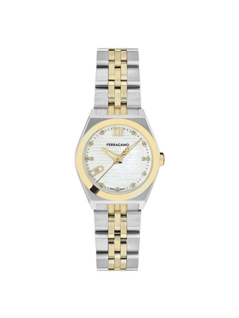 FERRAGAMO Ferragamo Vega New Quartz Diamond Ladies Watch SFKJ01324