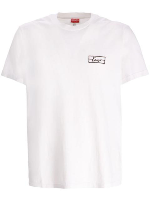 KENZO Kenzo Men T-Shirt With Embroidered Logo