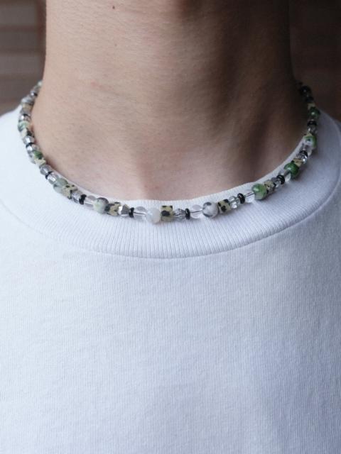 Other Designers Handmade Agate and Natural Stones Necklace Chain 16.1in