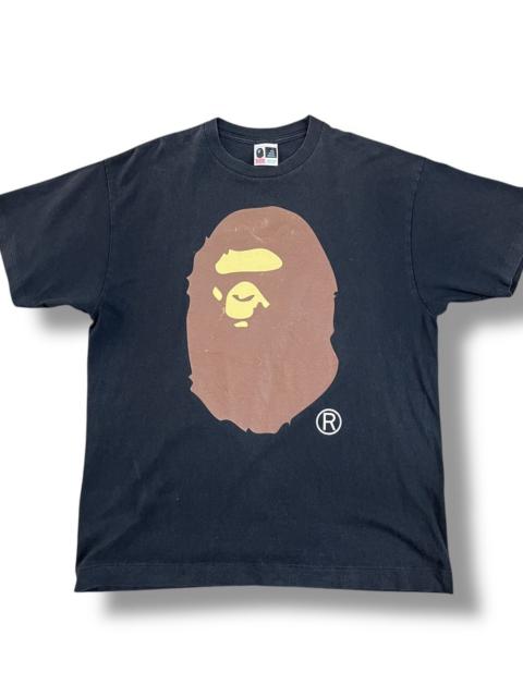 A BATHING APE® Vintage BAPE Nigo Big Mirror Logo TShirt Japan